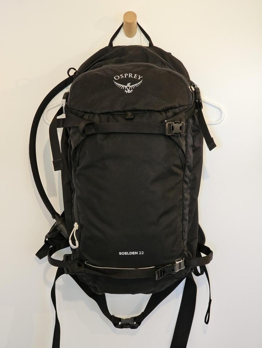 Osprey Soulden 22L Ski And Snowboard Backpack Black With Water Bladder